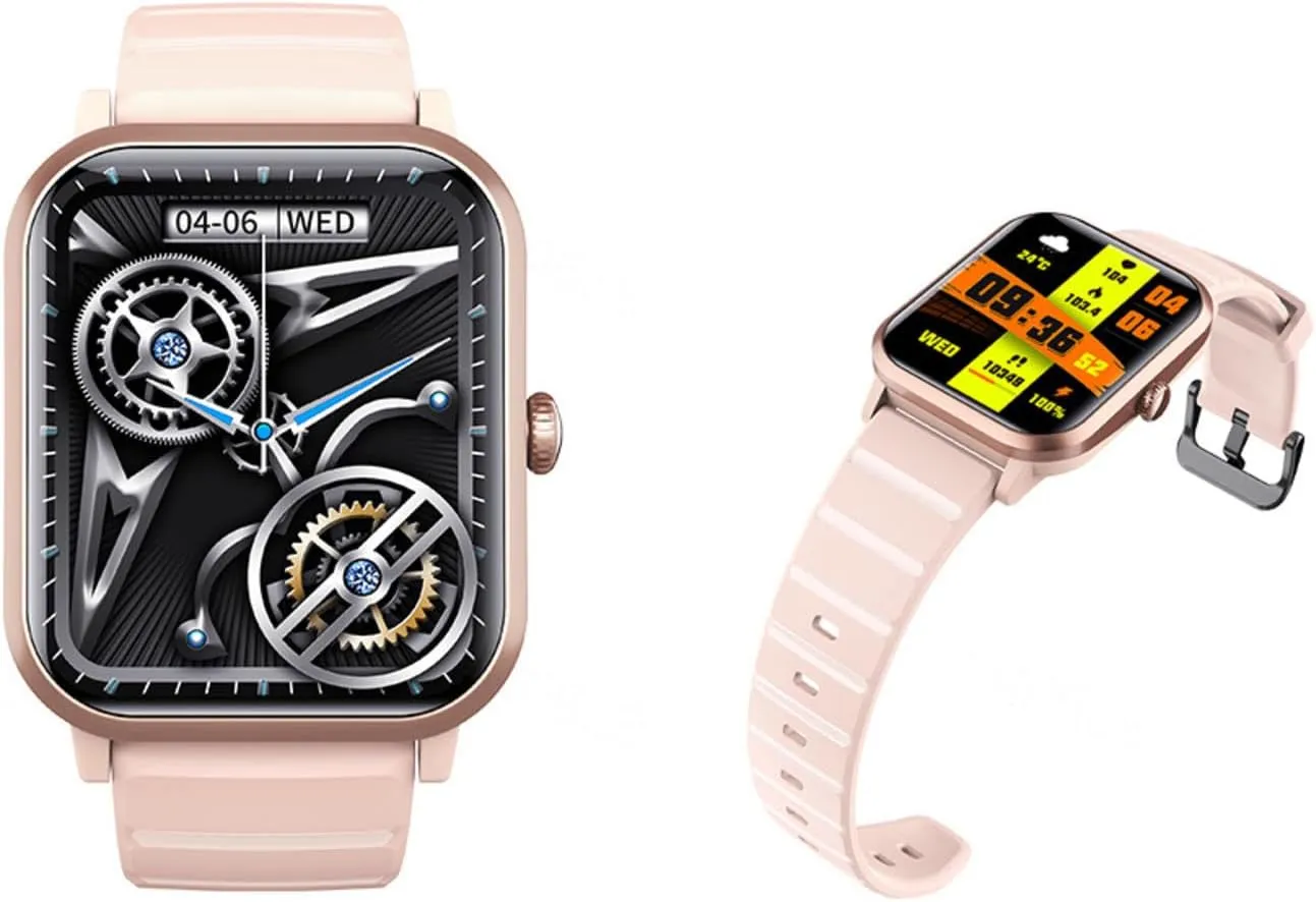 2025 Watches for Men - Heart Rate 1.9" Fitness Trackers for Women Blood Pressure Monitor Fashion Companion F330706,Pink