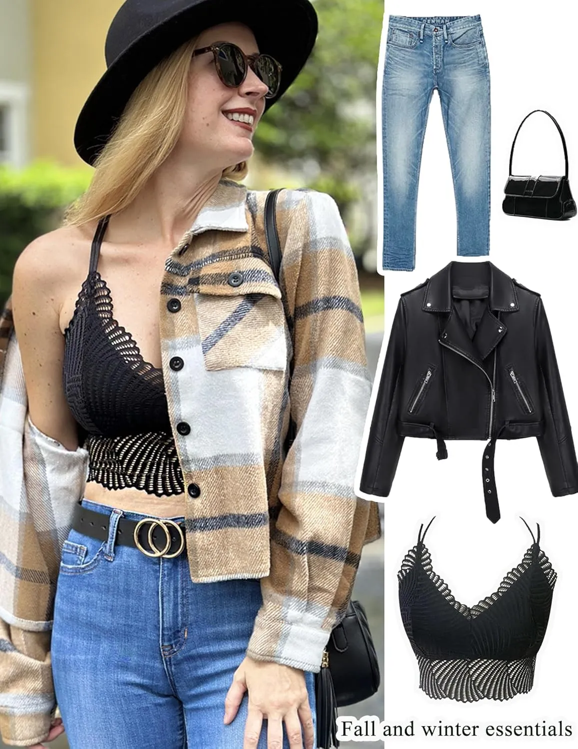 Avidlove Lace Bralette for Women V Neck Camisoles Racerback Adjustable Strap Crop Top