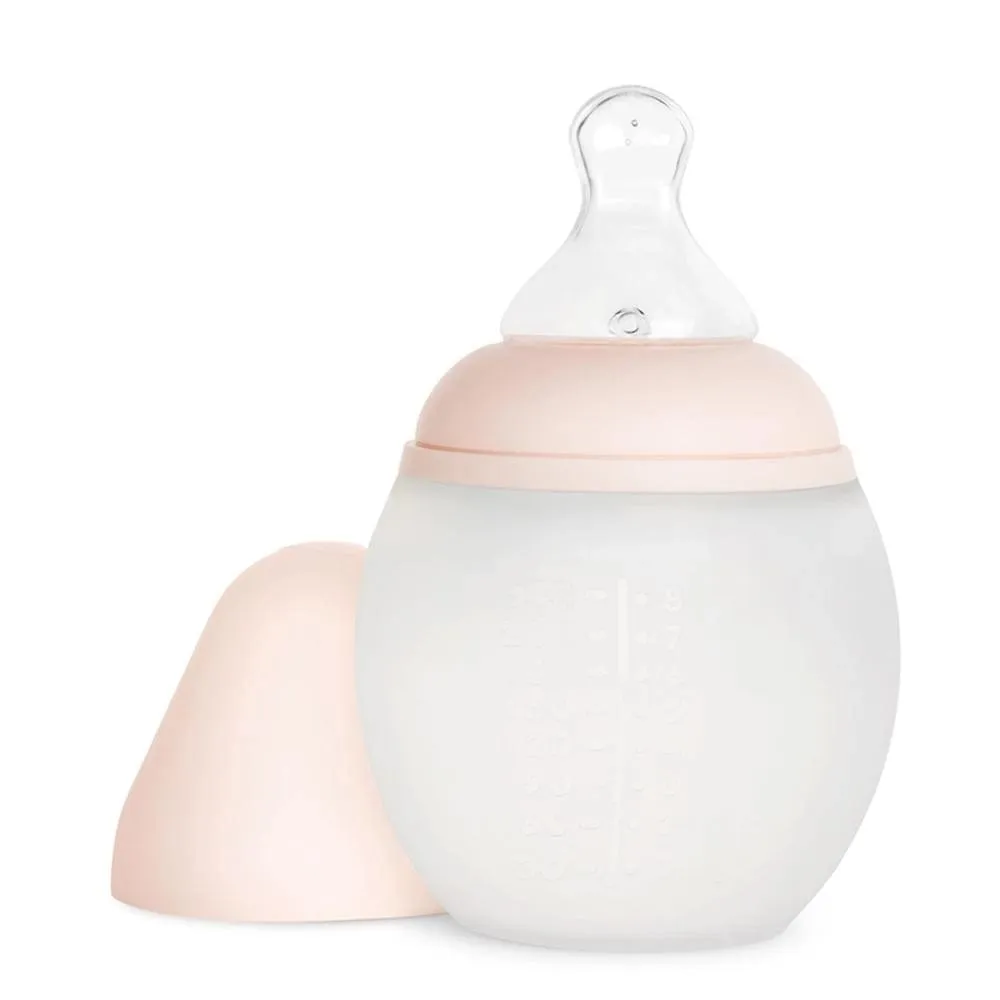 Baby Bottle 8 oz Medium Flow Nude