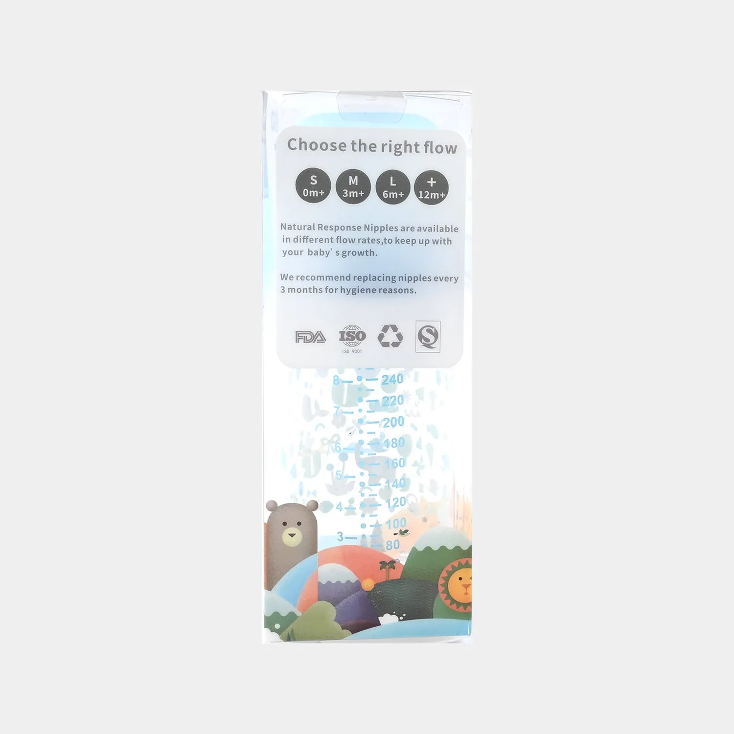 Baby Feeding Bottle | 260ml |  6M