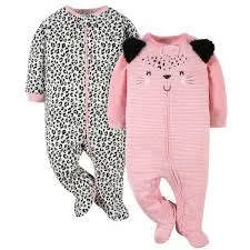 Baby Sleep Suit / Sleepwear / Overall (Carters Zipper) 2 pcs
