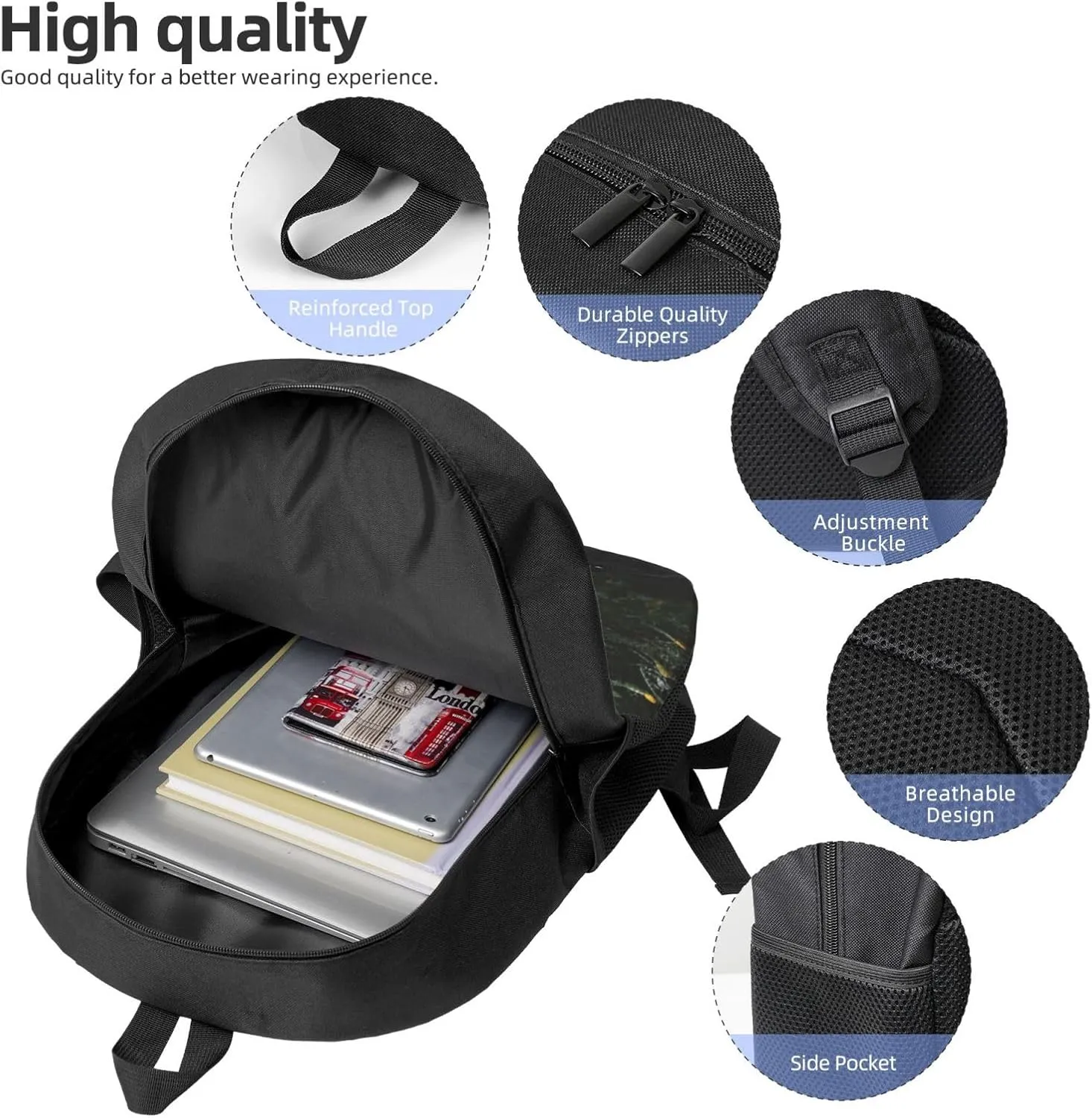 Backpack Travel Laptop Backpack for Men Women Shining star Computer Backpacks 17 inch Casual Daypack