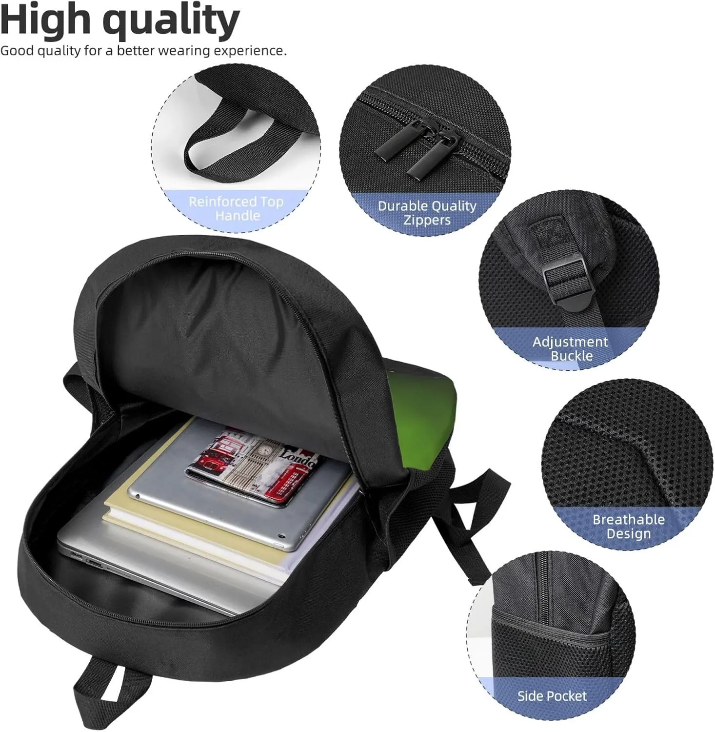 Backpack Travel Laptop Backpack for Men Women Tree Frog Computer Backpacks 17 inch Casual Daypack