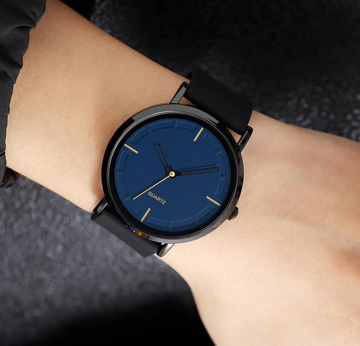 BESTKANG Fashion Simple Analog Quartz Wrist Watches Silicone Strap Waterproof Watch Women Watches Men Sports Watches