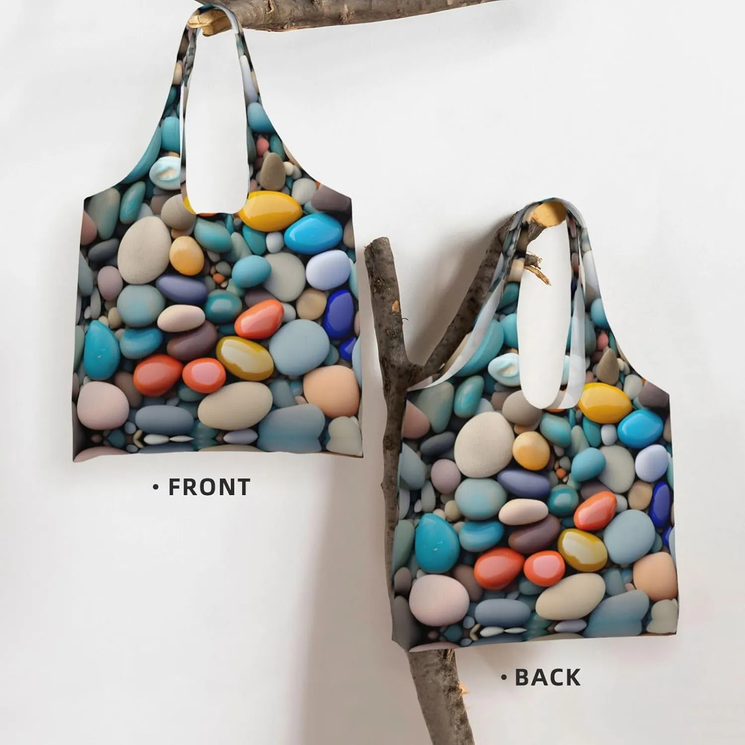 Bloom Sunflower Canvas Aesthetic Tote Bag for Women Beach Bag Shopping Bags Shoulder Bag Reusable Grocery Bags