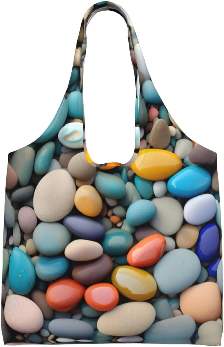 Bloom Sunflower Canvas Aesthetic Tote Bag for Women Beach Bag Shopping Bags Shoulder Bag Reusable Grocery Bags