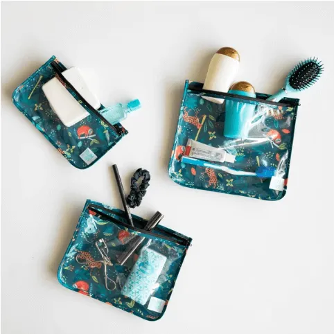 Bumkins Clear Travel Bags | Jungle