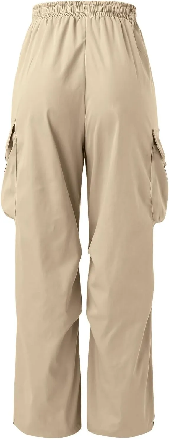 Cargo Joggers Men Stretch Casual Joggers Elastic Waist Drawstring Streetwear Pant Sweatpants with Pockets
