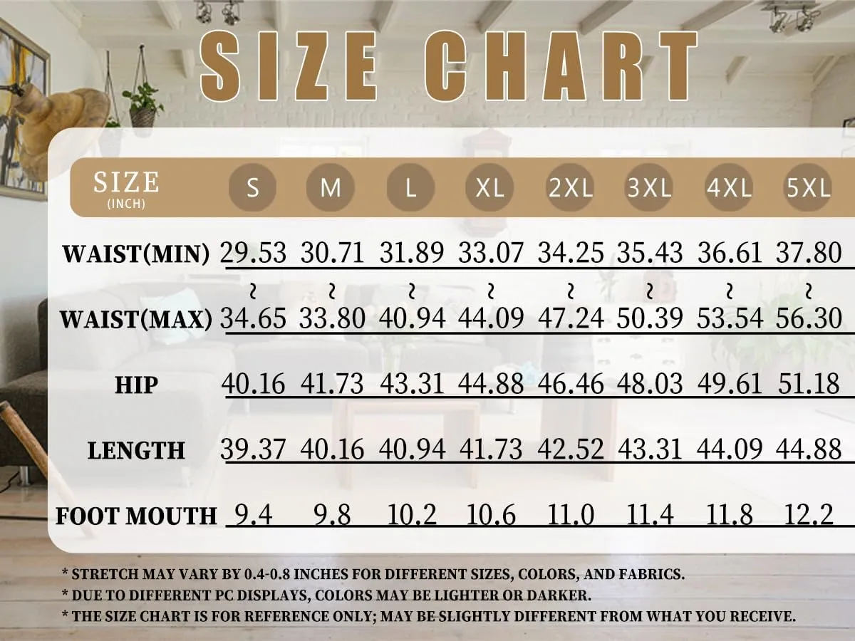 Cargo Sweatpants for Men Plus Size Drawstring Waist Joggers with Pockets Baggy Open Bottom Athletic Sweat Pants