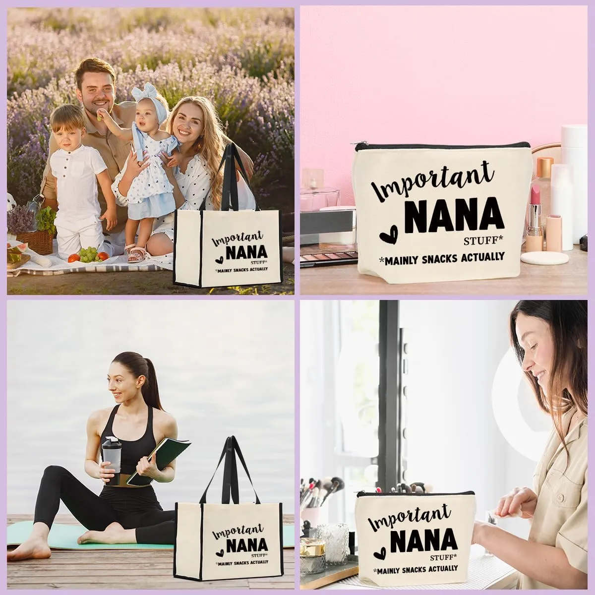 Chaos Coordinator Sunshine Tote & Makeup Bag - Work & Retirement Gifts