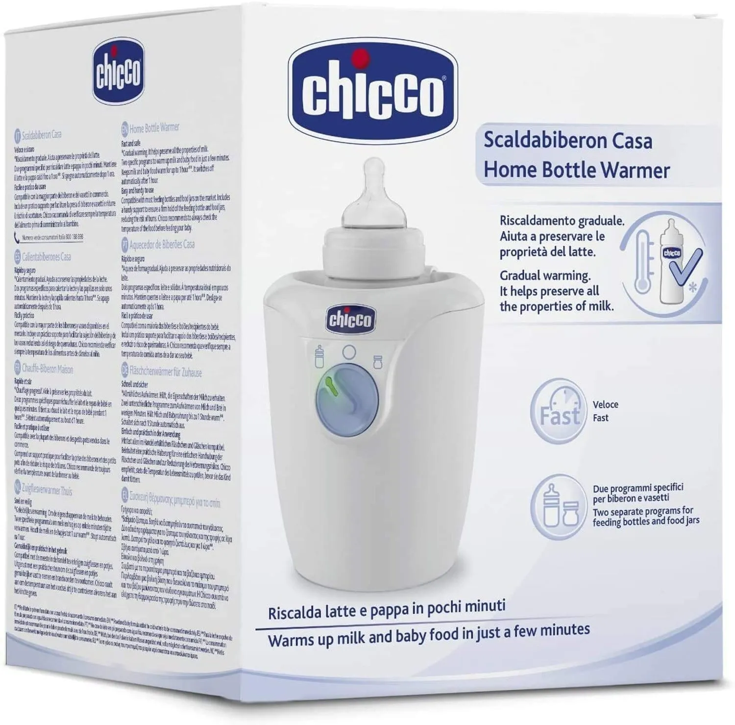 CHICCO BOTTLE WARMER HOME