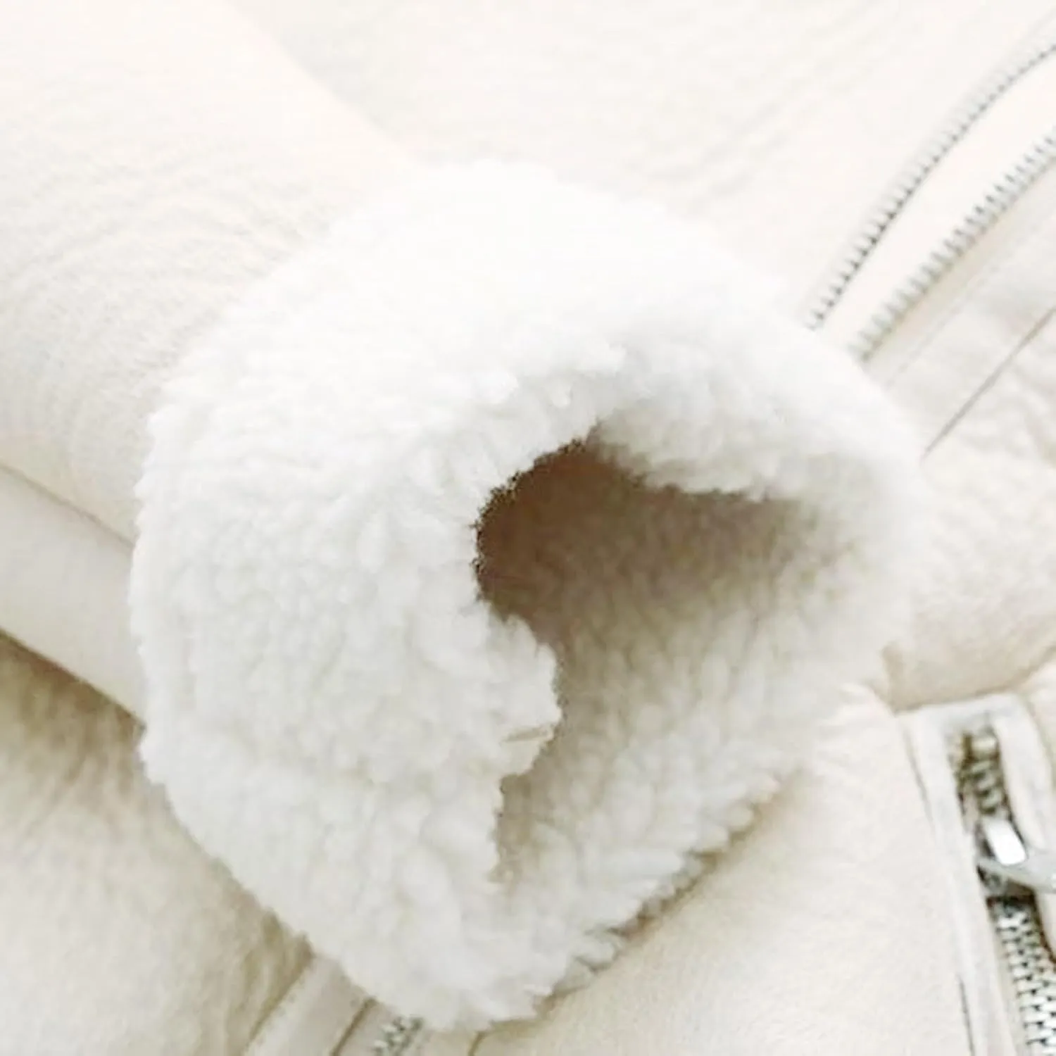 ChicCrate Women's Fleece Lined Winter Coat Sherpa Jacket Fashion Warm Clothes Casual Outerwear