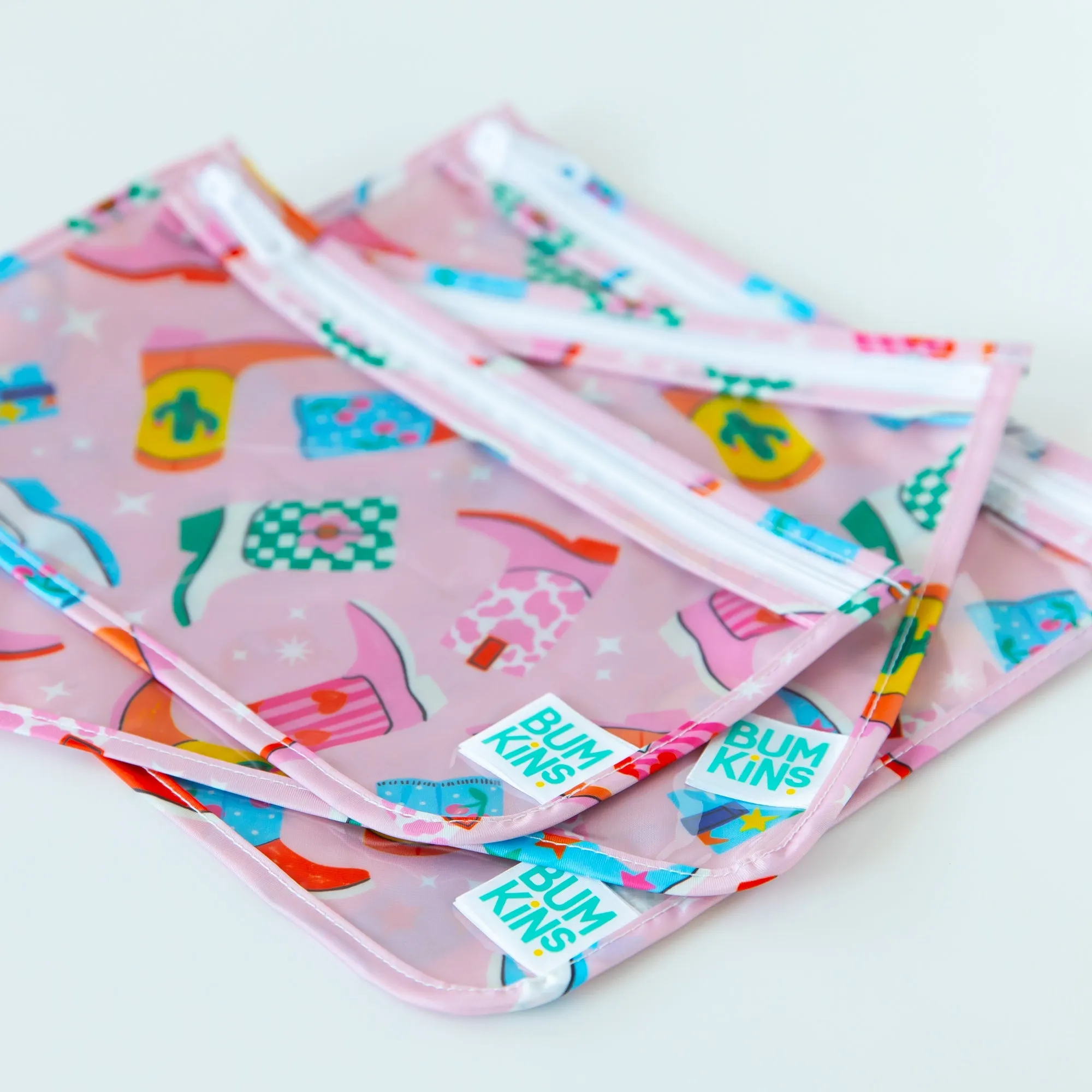Clear Travel Bag 3 Pack: Boots