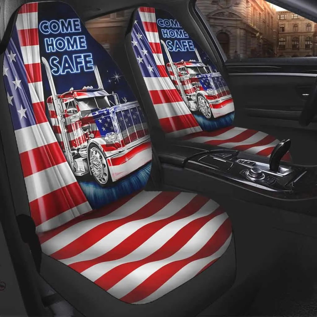 Come Home Safe Car Seat Cover, Trucker Seat Covers For Car, Premium Seat Covers For Car Auto