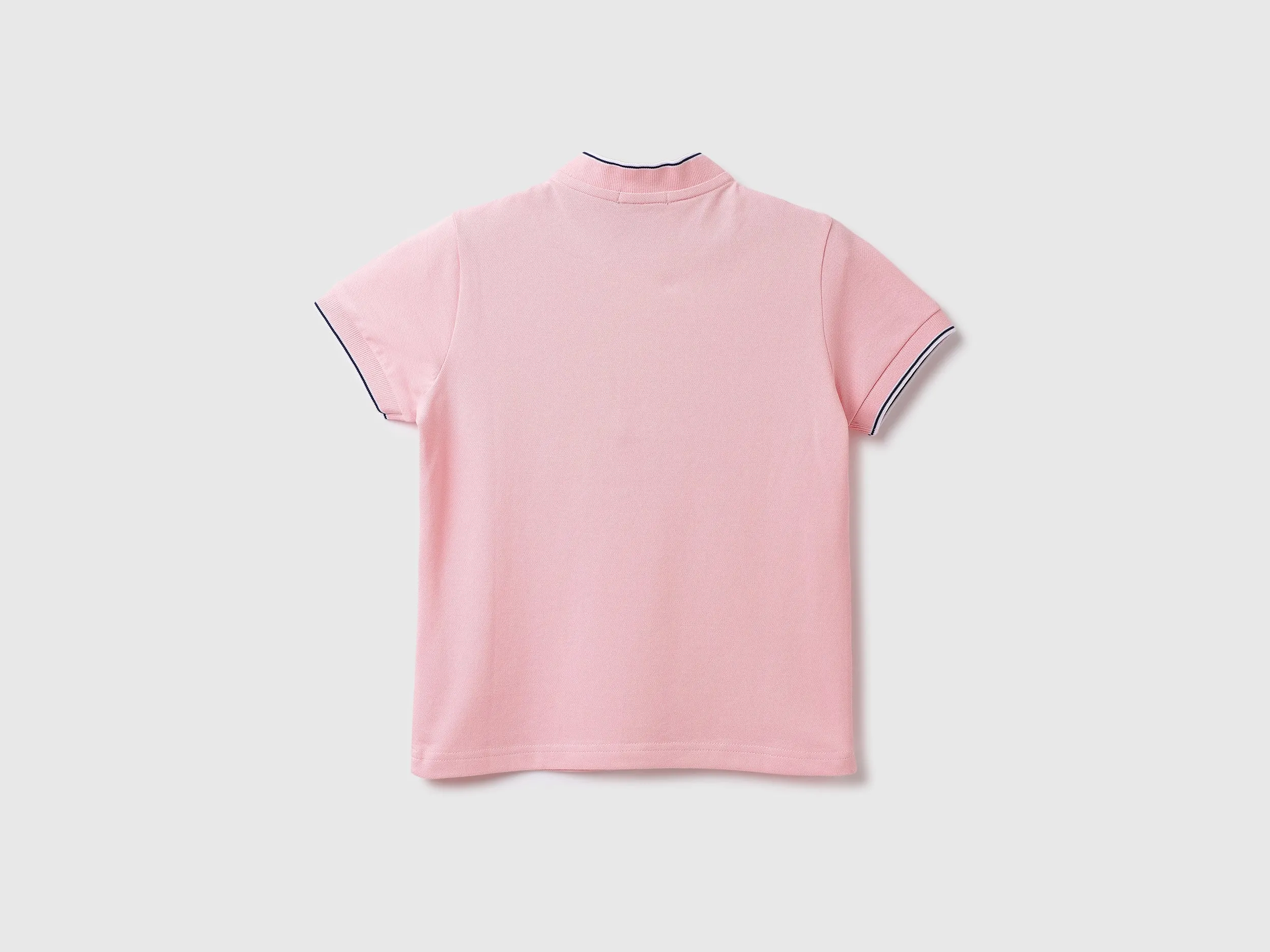 Cotton Blend Solid Polo Neck Boys T-shirts