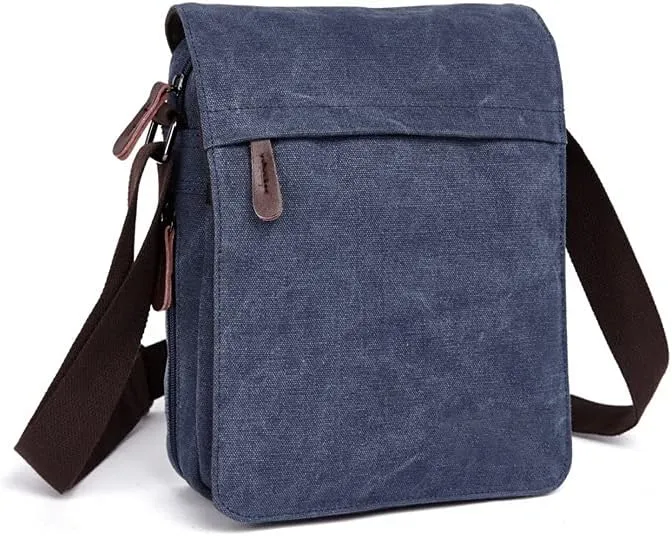Cross body bag men Casual Handbag Single Shoulder Bags Vintage Canvas Zipper Bag Cellphone bag Messenger Bags Tote