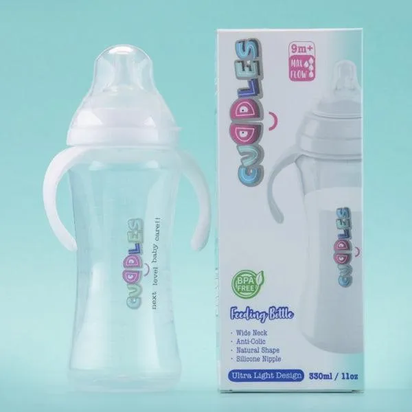 CUDDLES FEEDING BOTTLE 330 ML