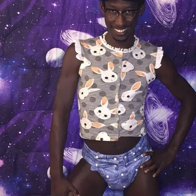 Denim Adult Diaper