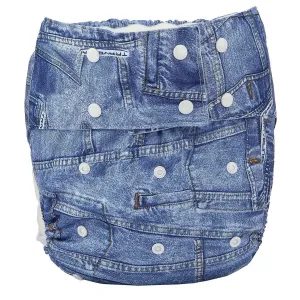 Denim Adult Diaper