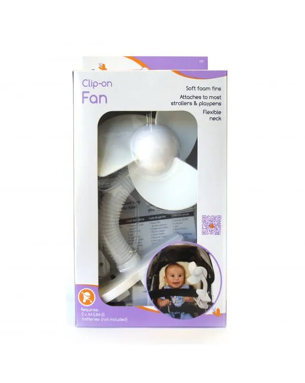 Dreambaby Stroller Fan White