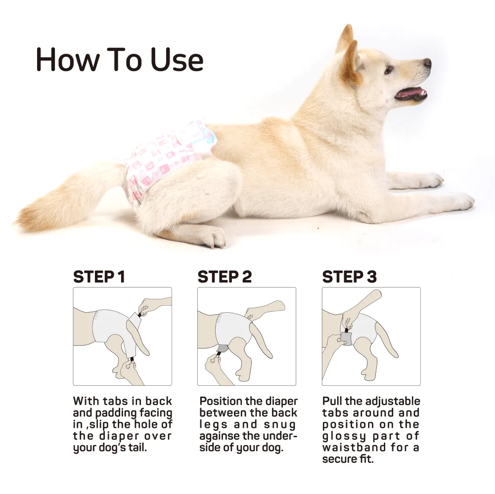 Fofos Diaper for Male Dog (20x25cm)