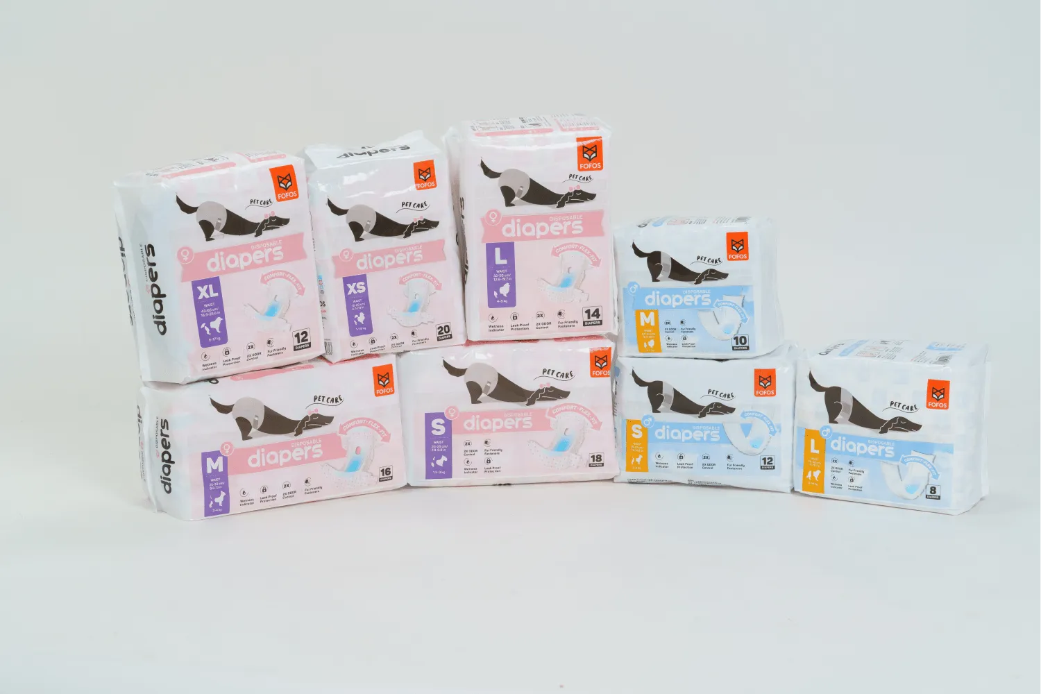 Fofos Diaper for Male Dog (20x25cm)