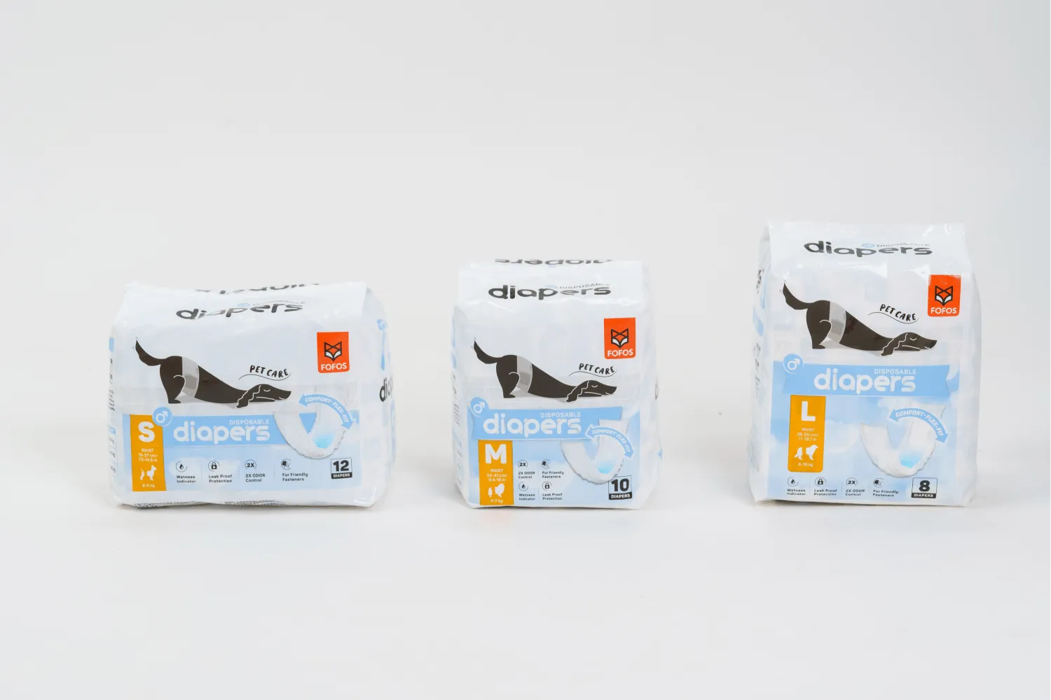 Fofos Diaper for Male Dog (20x25cm)