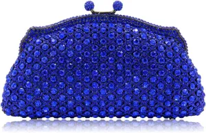 Glittering Evening Clutch Bag Crystal Rhinestone Handbags for Women Wedding Prom Party Night Purse