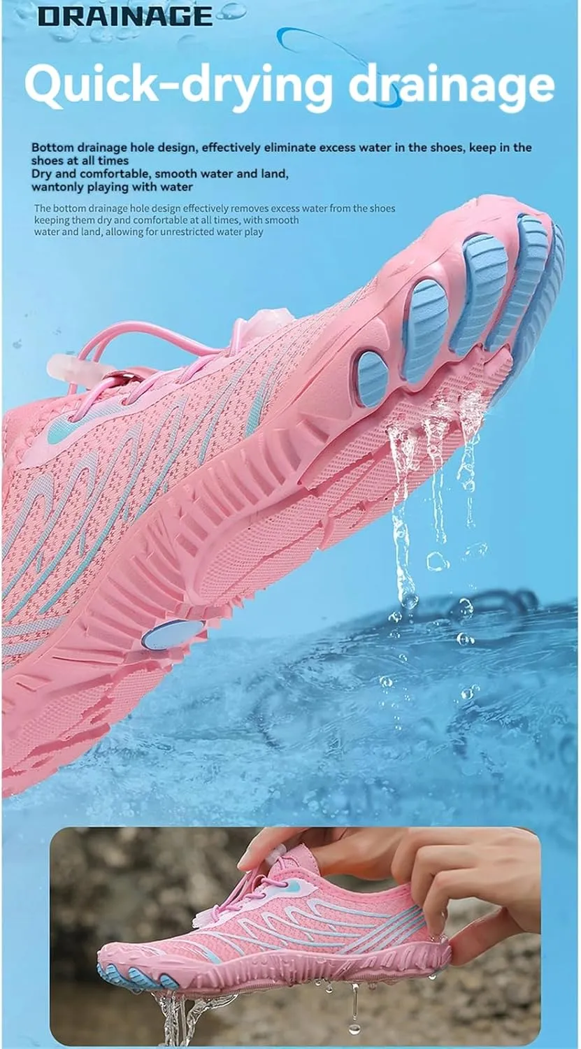 Hike Shoes Women Men Pro Barefoot Shoes with Wide Toe Box Waterproof Trail Running Healthy & Non-Slip Barefoot Shoe Breathable Hiking Walking Shoe Sneakers