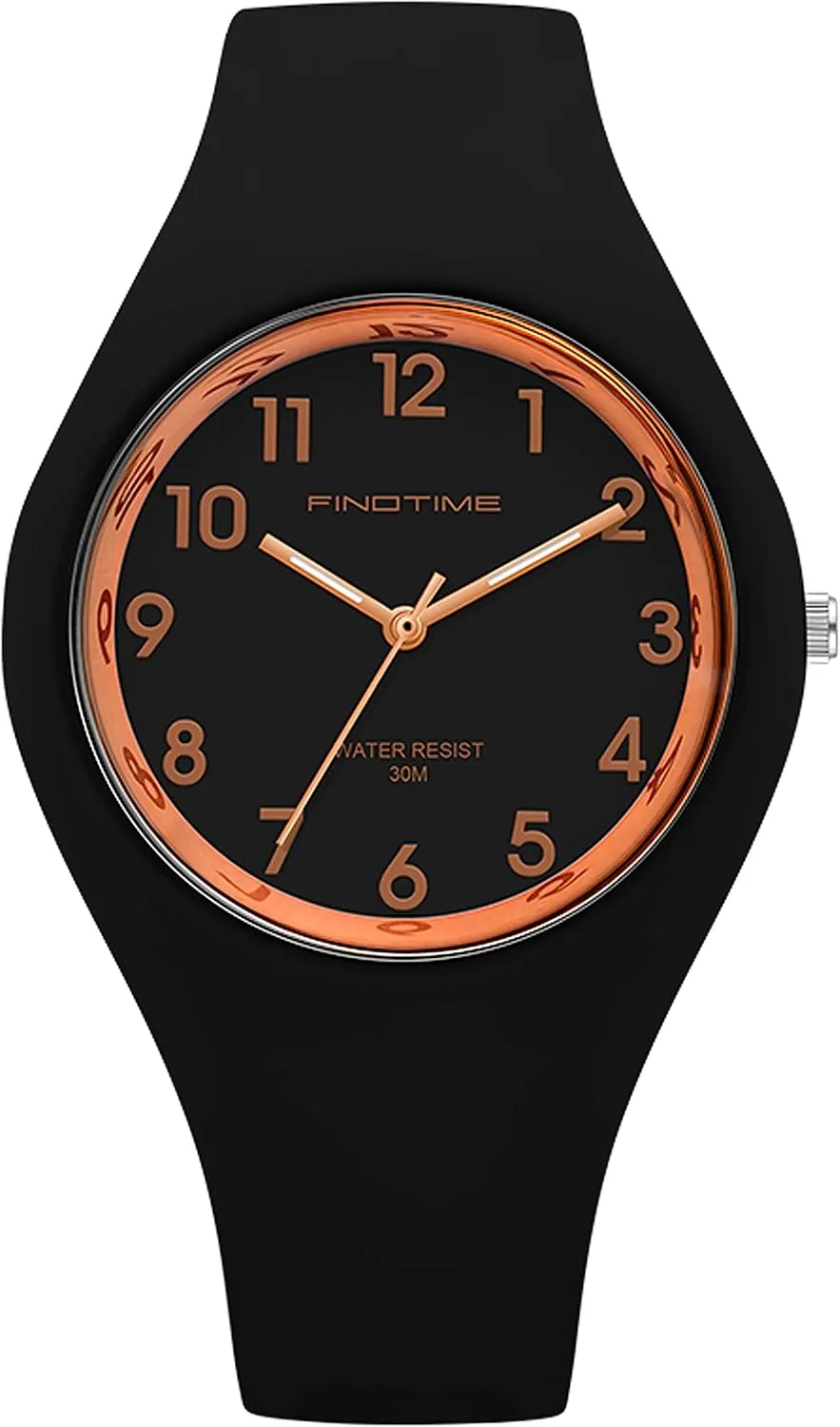 Jelly Womens Watches, Colorful Purple Women's Watch Sport Simple Minimalist Easy Read Dial with Second Hand Ladies Soft Silicone Band Analog Quartz Light