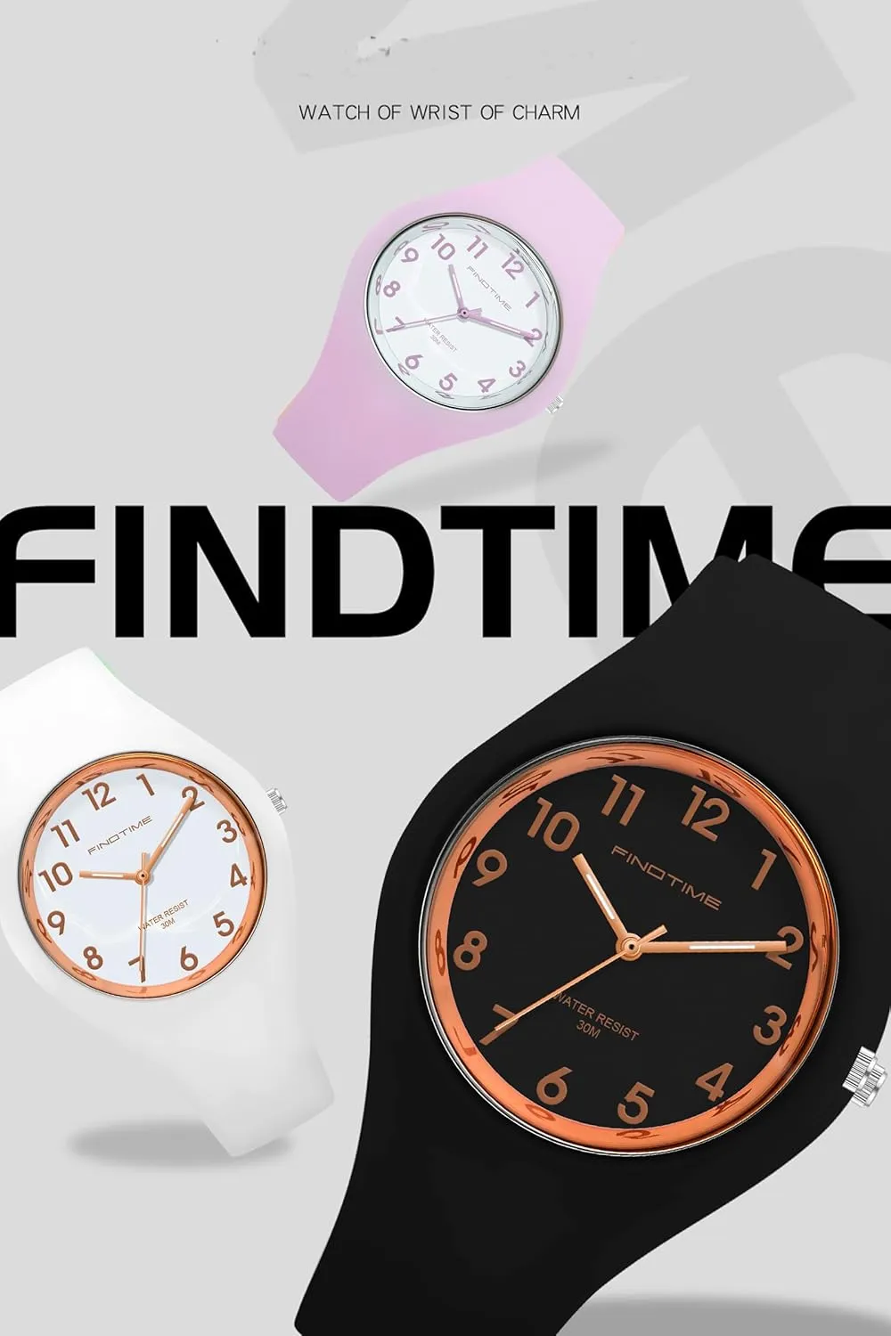 Jelly Womens Watches, Colorful Purple Women's Watch Sport Simple Minimalist Easy Read Dial with Second Hand Ladies Soft Silicone Band Analog Quartz Light