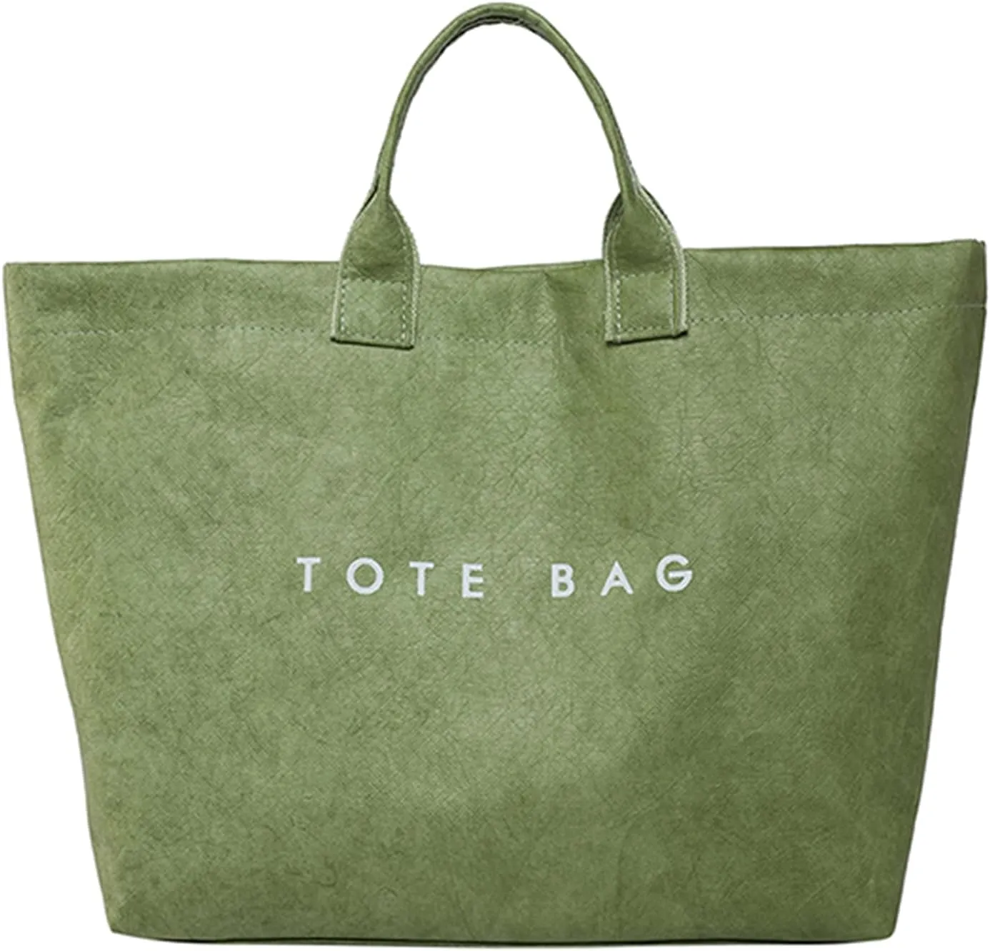 JQAliMOVV Extra Large Tote Bags for Women with Handles Dupont Paper Letters Print Handbag Oversized Tote Bag for Work