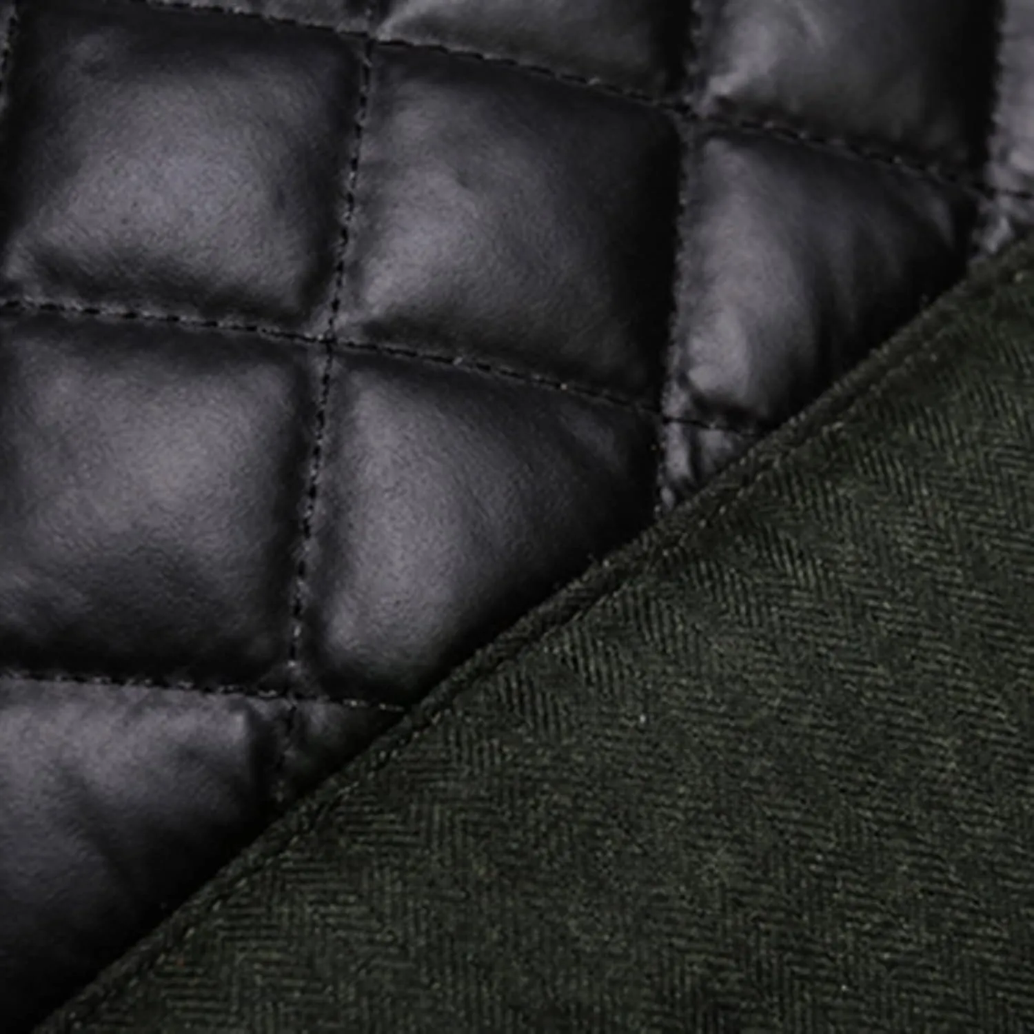 Mens Autumn And Winter Fashion Casual Diamond Coat Jacket Cotton Padded Jacket down Puff Jacket Men