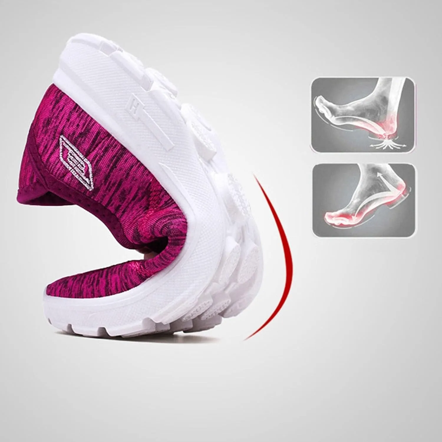 Men's Fashion Sneakers Mens Slip on Shoes Tennis Shoe for Men Shoe for Men Mesh Athletic Gym Sneaker