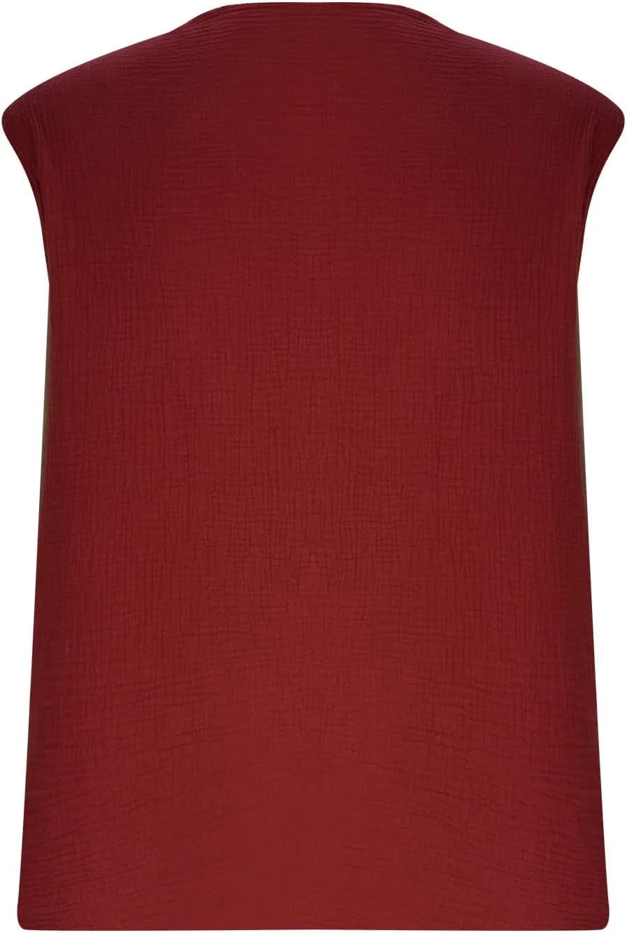 Men's Raw Edge Cotton Linen Tank Tops Casual Loose Vintage Sleeveless V-Neck T-Shirts Summer Hippie Beach Shirts