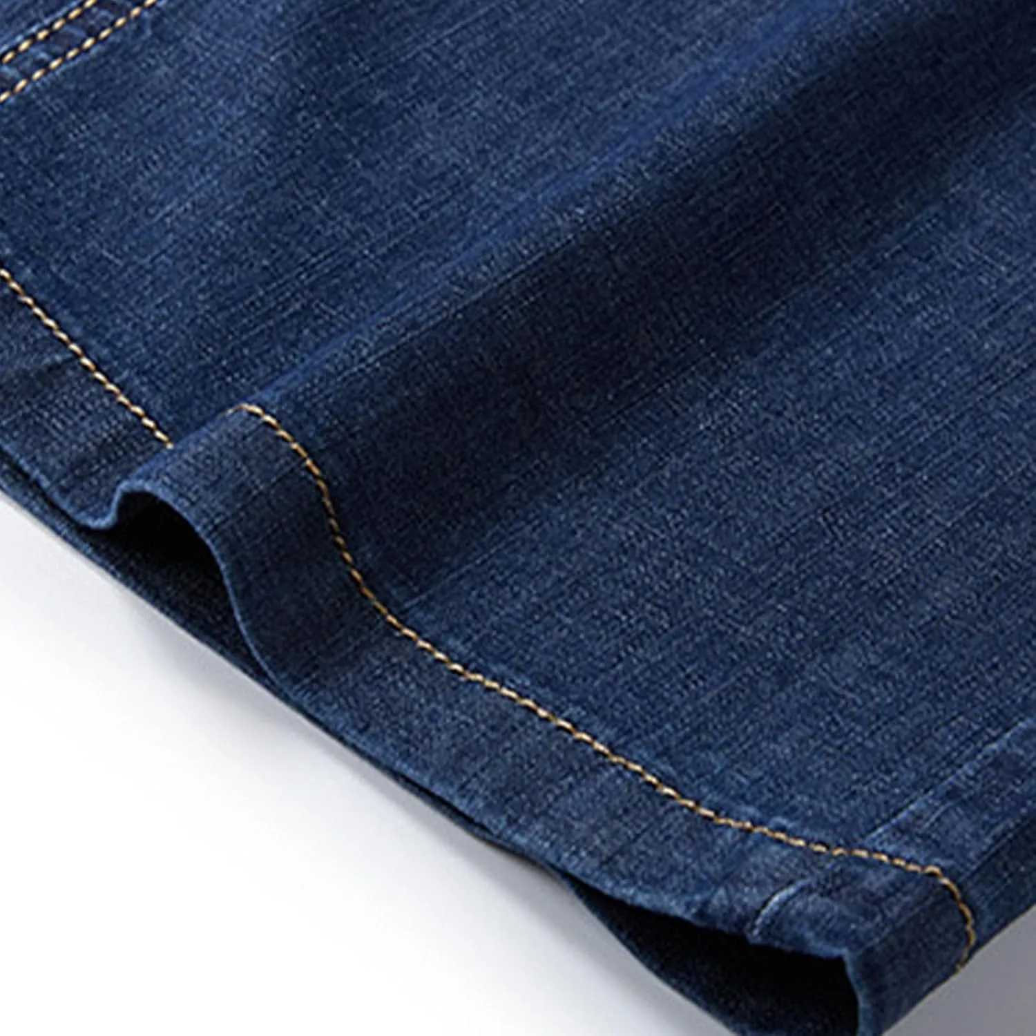 Men's Sport Denim Shorts Stretch Short Jeans Summer Beach Denim Shorts Workwear Half Pants Capri Activewear