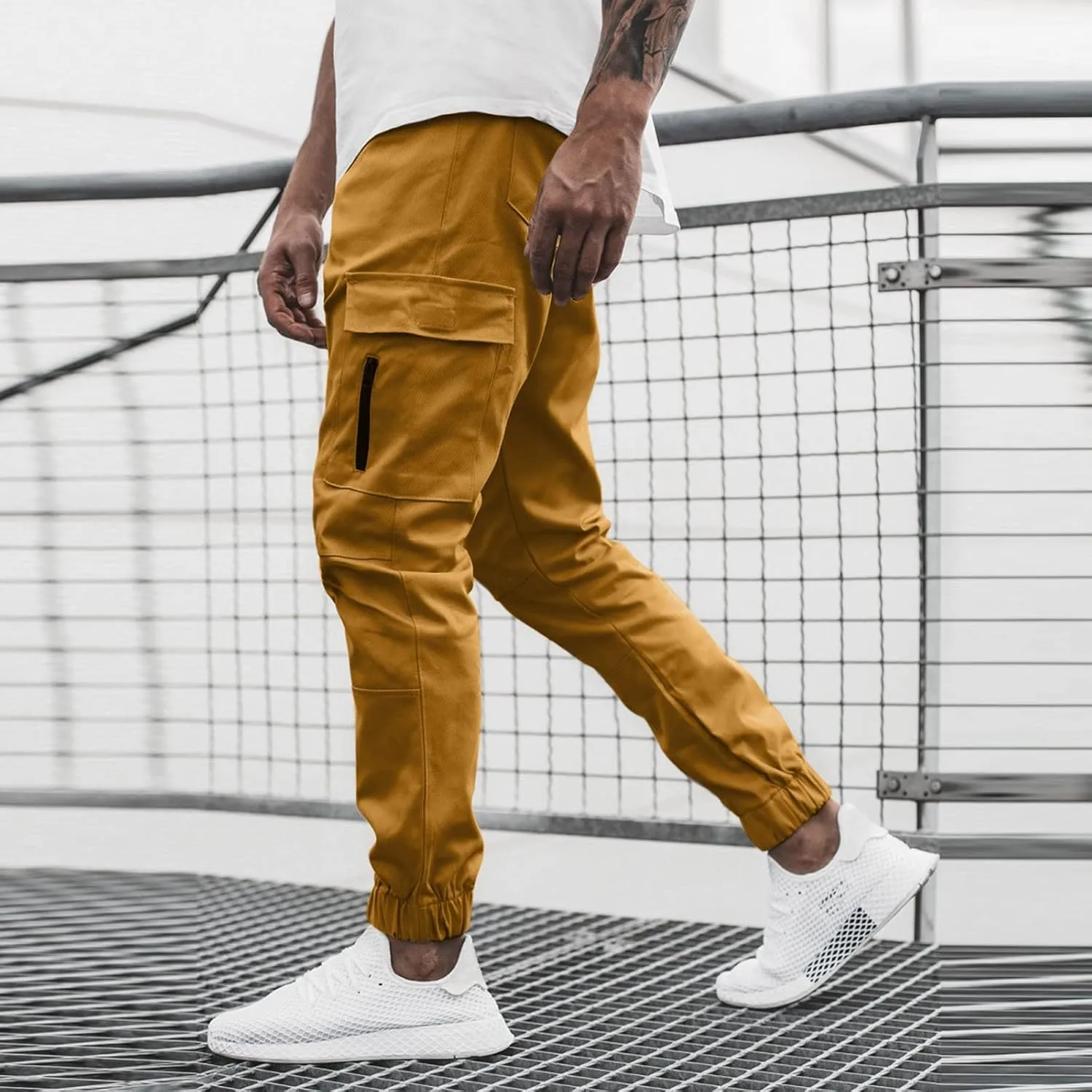 Mens Sweatpants with Pockets Big and Tall for Men Colorful Men Joggers Pant Sports Pants Workout Pants Casual Pocket
