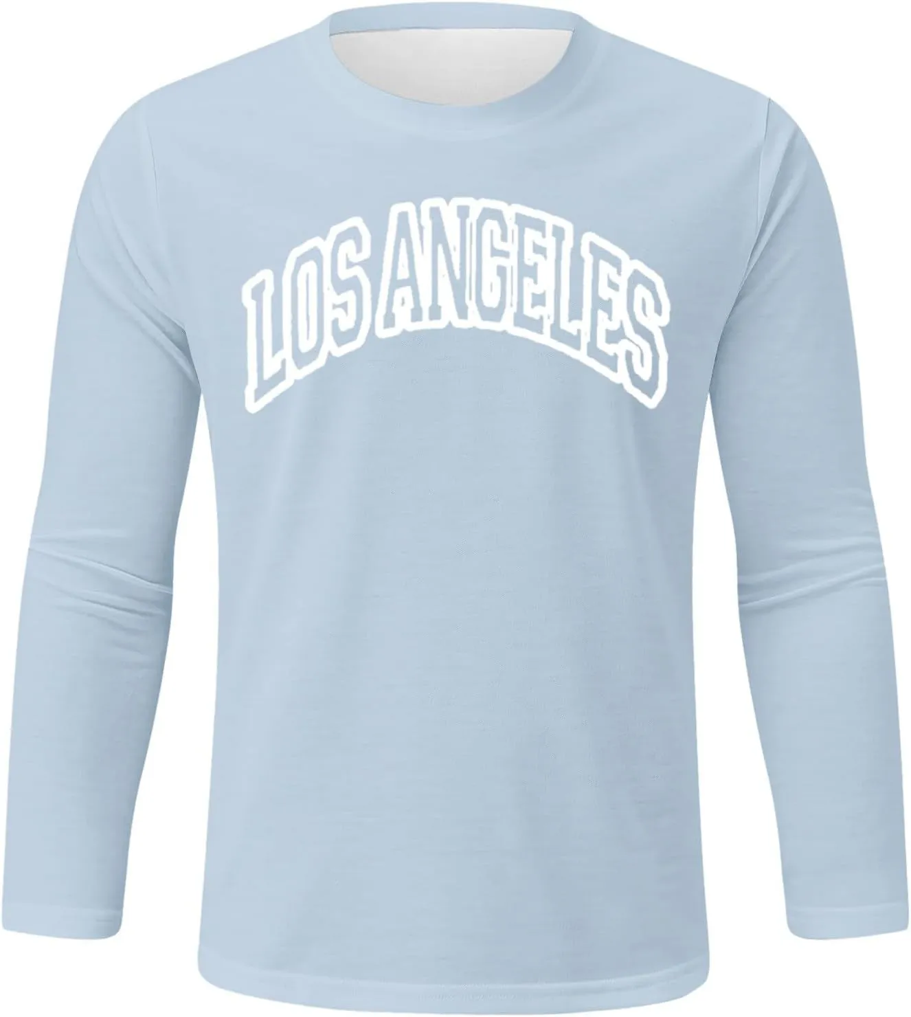Mens Tshirts Casual Crew Neck Long Sleeve Athletic Lightweight Relaxed Fit Tees True Comfort Stylish Tops