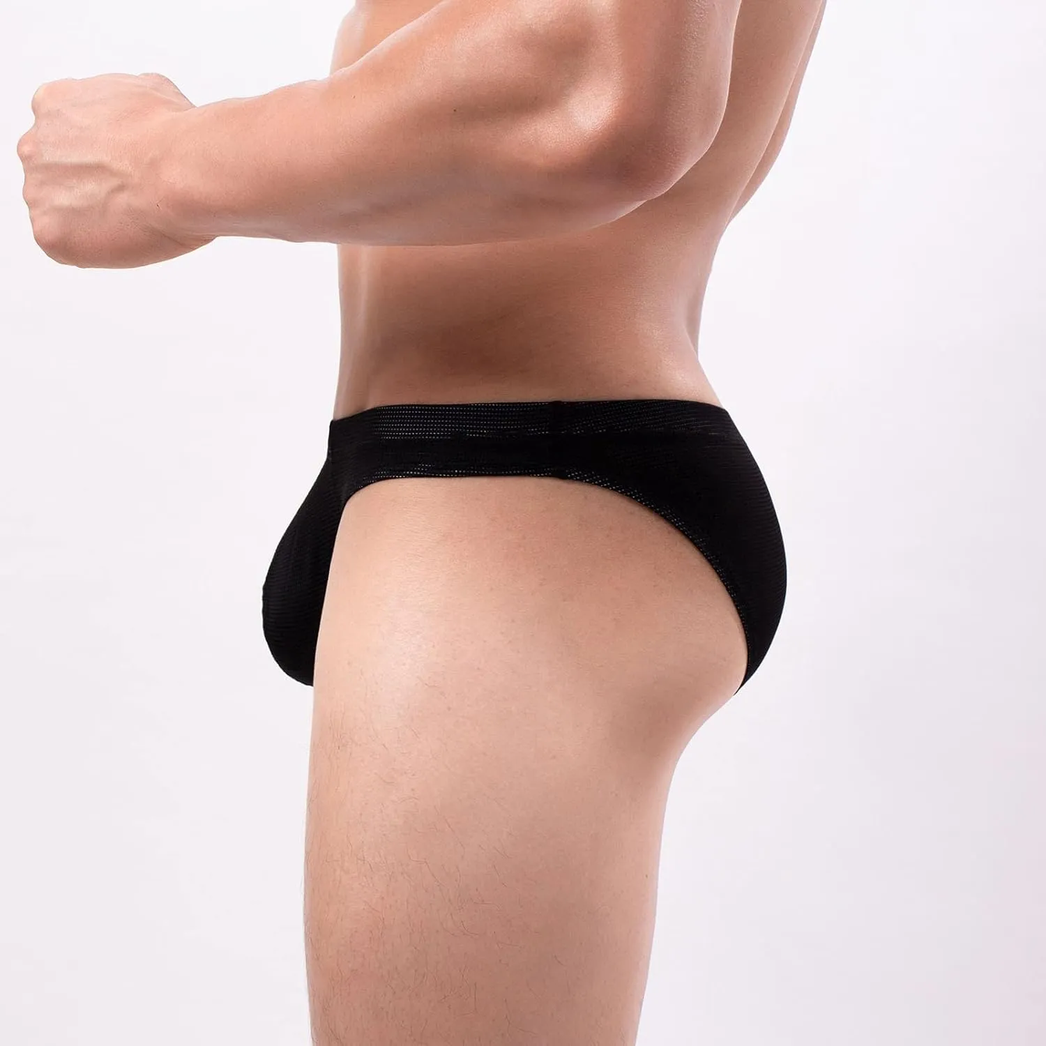 Men's Underwear Fashion Low Rise Sexy Trend Stretch Solid Color Cotton Comfortable Mens Briefs