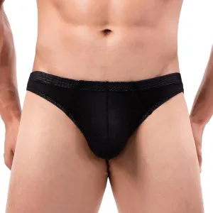 Men's Underwear Fashion Low Rise Sexy Trend Stretch Solid Color Cotton Comfortable Mens Briefs