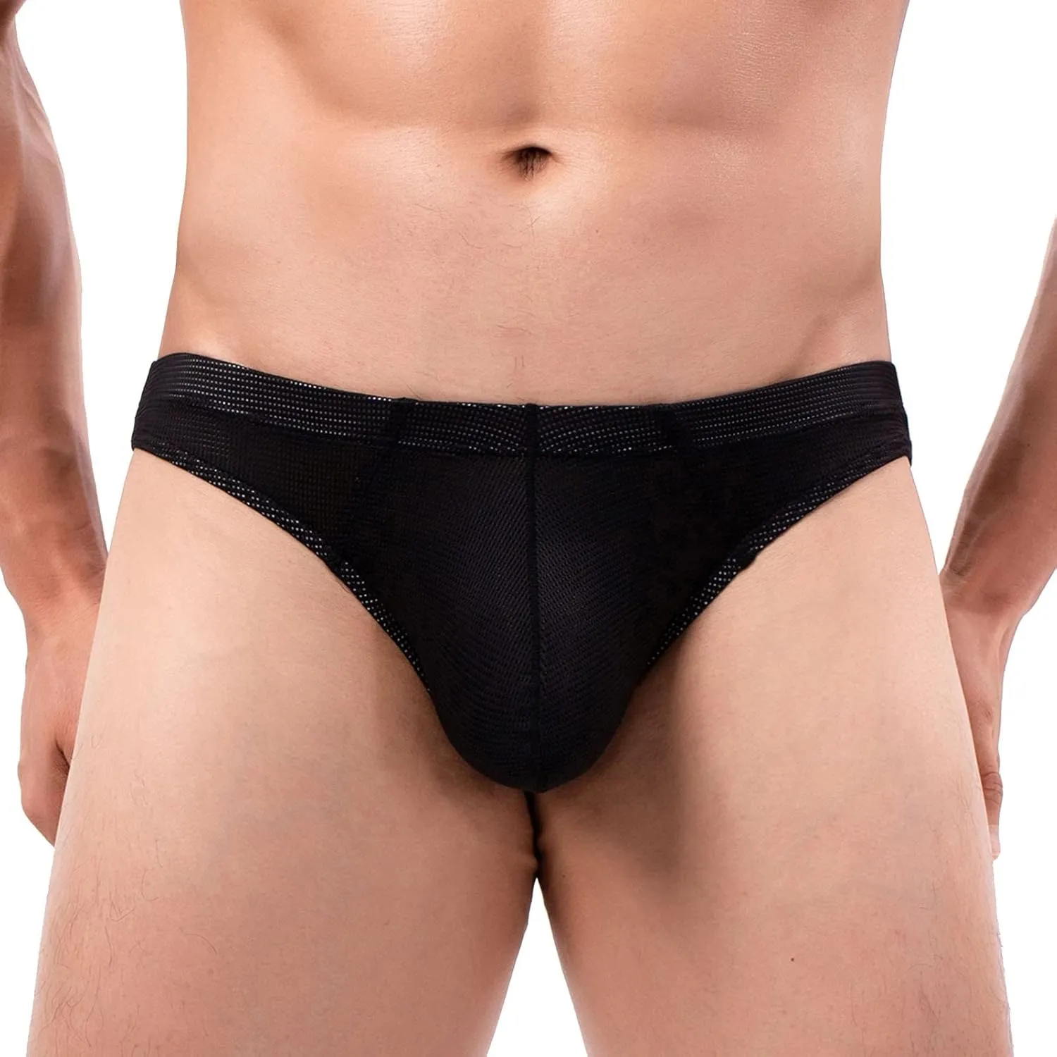 Men's Underwear Fashion Low Rise Sexy Trend Stretch Solid Color Cotton Comfortable Mens Briefs