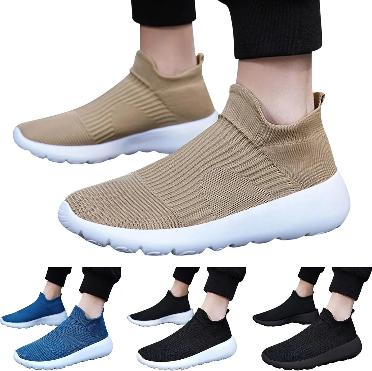 Mens Walking Shoes Mens Tennis Shoes Sneaker for Men Walking Shoe for Men Running Trail Breathable Sneaker