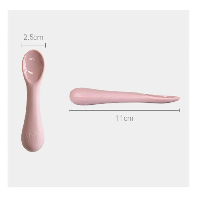 MODU'I Bluemama Silicone Baby Spoon