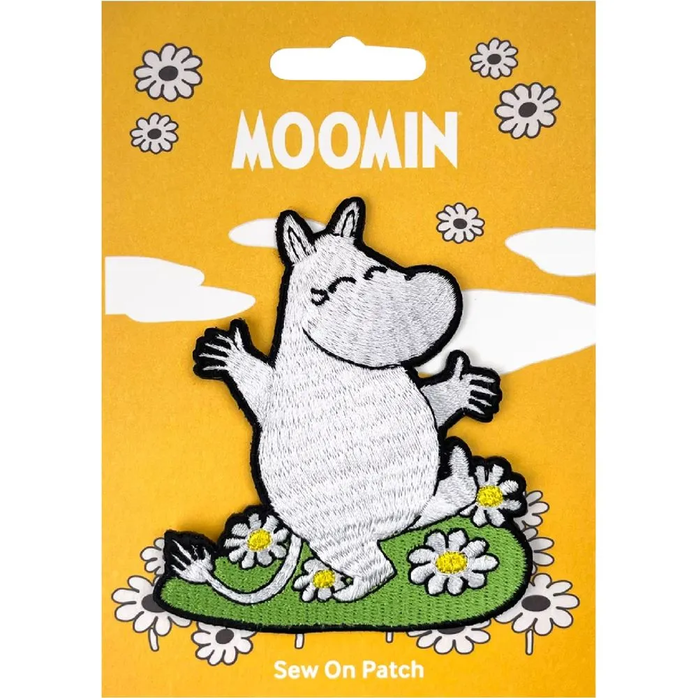 Moomintroll Dancing Sew On Patch