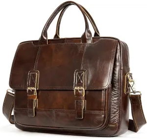 Multi-functional Men's Crossbody Bag Men's Horizontal Business Handbag