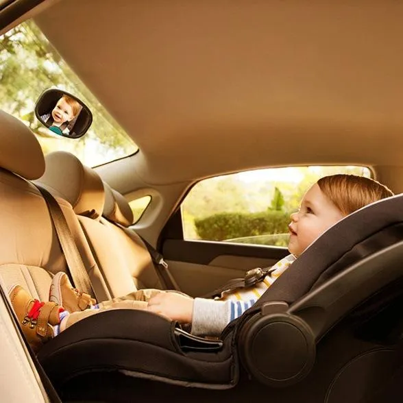 Munchkin Deluxe Stay-in- Place Baby Mirror