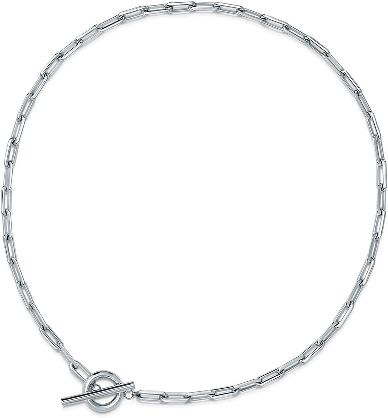 MVMT Women's Cable Chain Necklace | Stainless Steel, Toggle Closure
