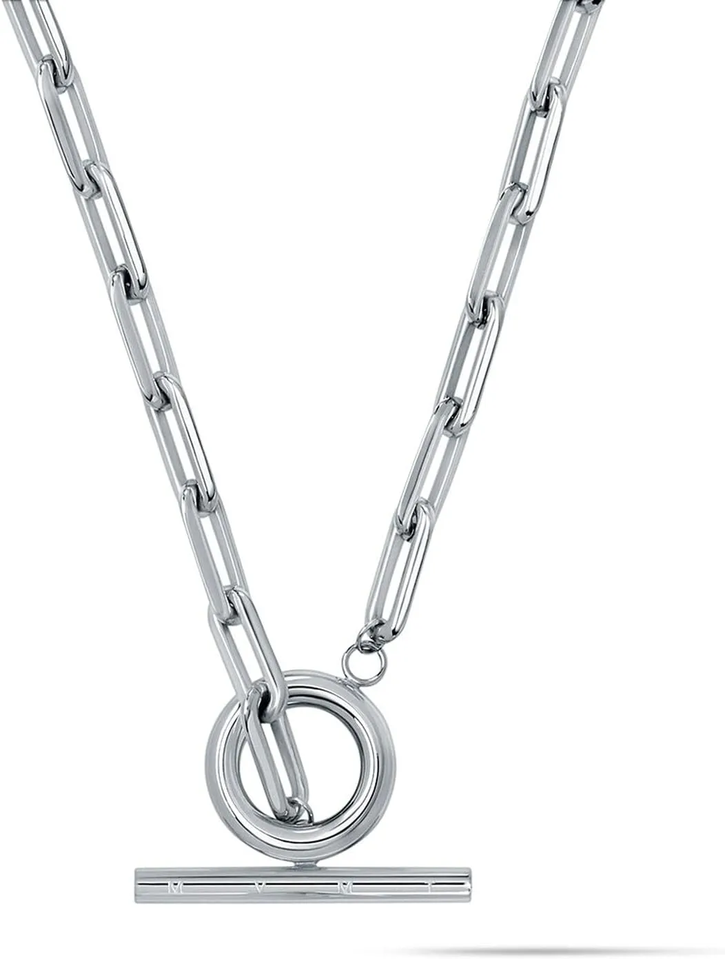 MVMT Women's Cable Chain Necklace | Stainless Steel, Toggle Closure