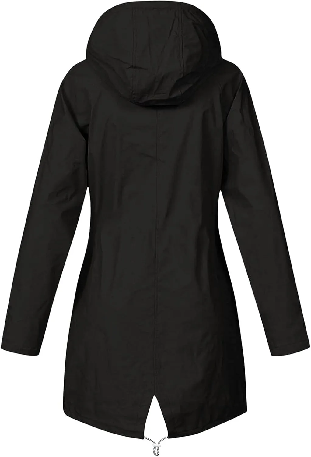 NaRHbrg Women Light Rain Jacket Waterproof Active Outdoor Windbreaker Raincoat with Hood Lightweight Plus Size for Girls