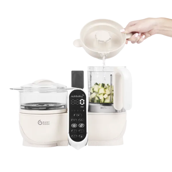 Nutribaby  Mineral Beige 6-in-1 Multi-Purpose Baby Food Processor